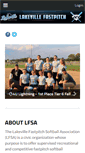 Mobile Screenshot of lakevillefastpitch.org